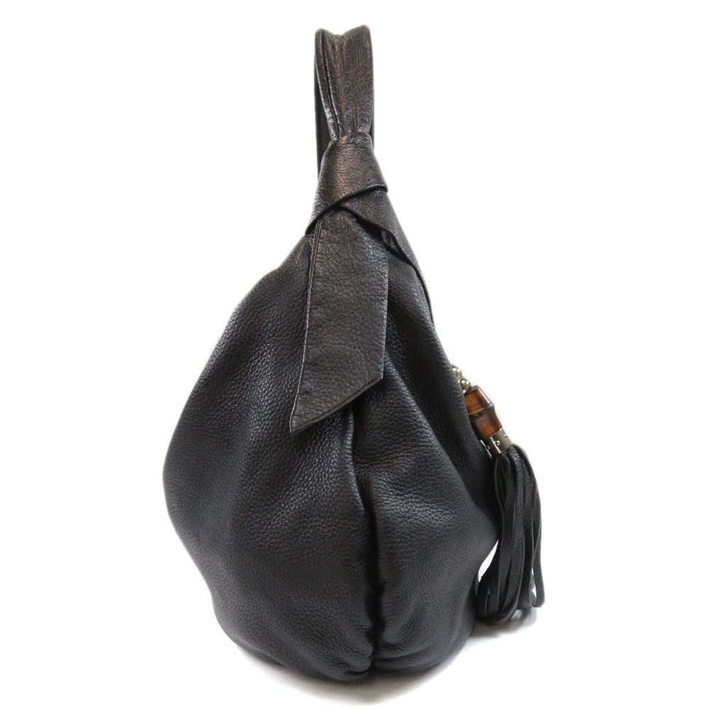 Gucci One Shoulder Bag Leather Black - Picture 3 of 9